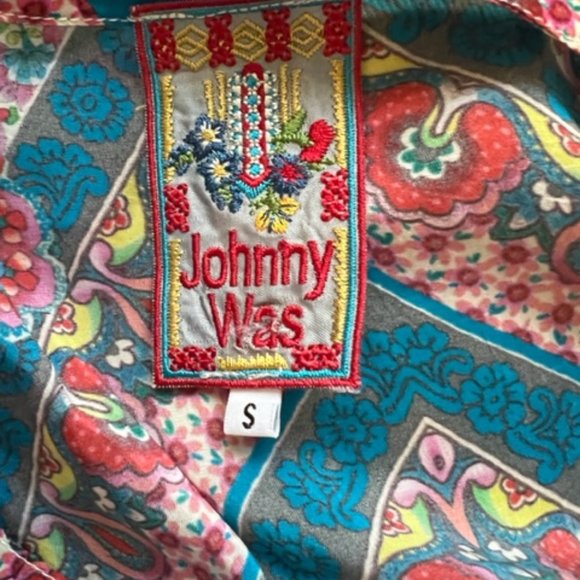 Johnny Was Babydoll Tunic Top - Picture 2 of 6